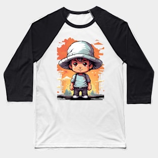 Pixelart Adventure Boy Baseball T-Shirt